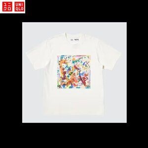 UNIQLO UTGP2025 x TATE MODERN UT Short Sleeve Graphic T-Shirt, Off White, Medium